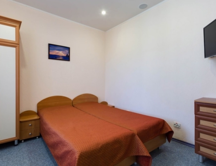 Семейный четырехместный с балконом/ корпус 1 - Пансионат «Солнечный» Николаевка