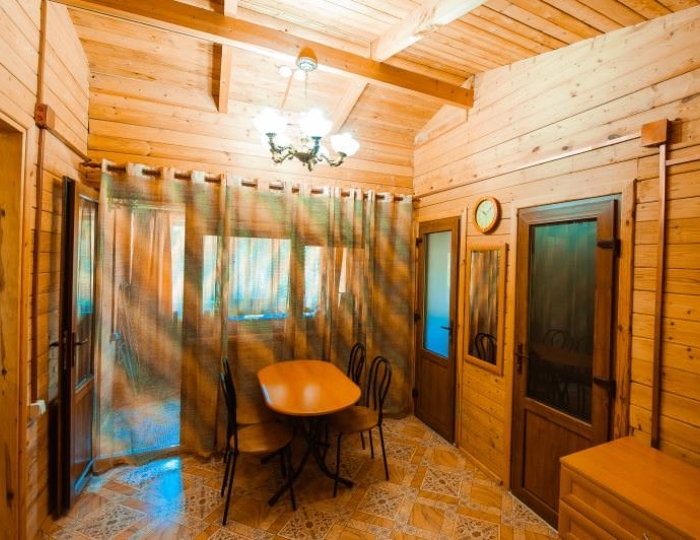 Деревянный четырехместный коттедж - Пансионат «Солнечный» Николаевка