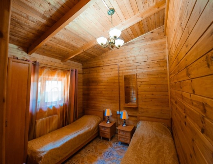 Деревянный четырехместный коттедж - Пансионат «Солнечный» Николаевка